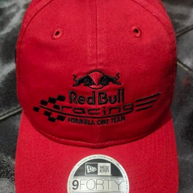 Topi New Era Oracle Redbull Racing F1 9Forty M Crown Original Red /Snapback Merah Formula One