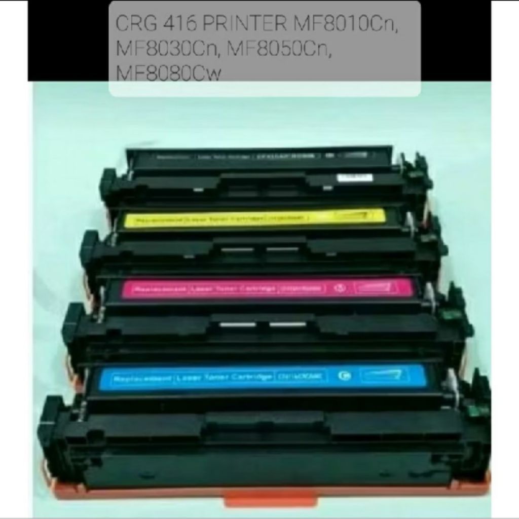 Compatible  Catridge canon 416 printer MF8010cn , MF8030cn, MF8050cn, MF8080cw CRG 416 plus chip