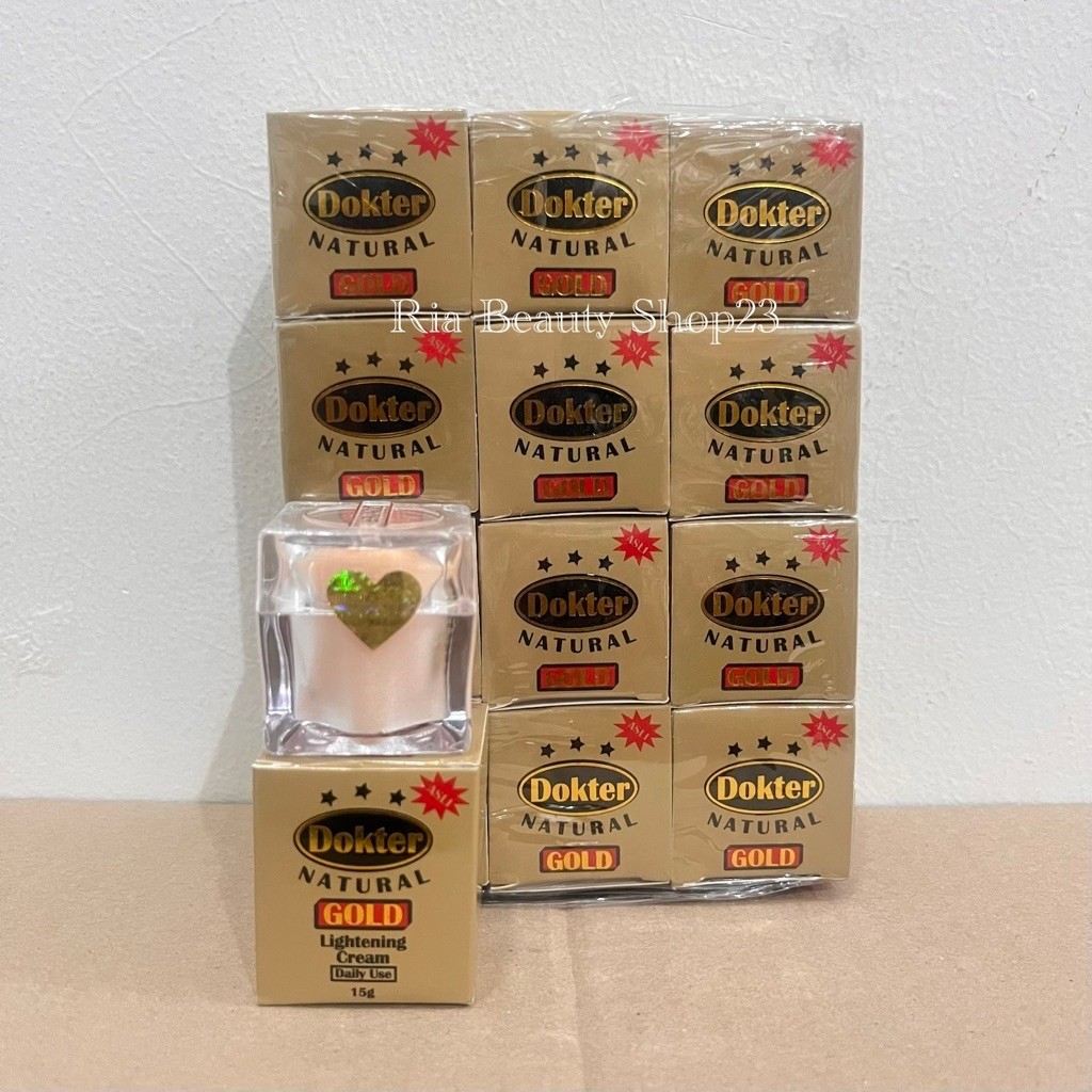 Lusinan - Cream Dr Gold Asli BPOM Lightening 15g X12PCS