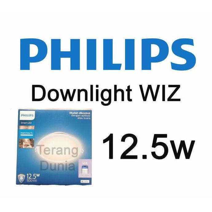 TERMURAH - Downlight Philips Wiz 12.5w Downlight Philips Wifi 12w Downlight 12.5w