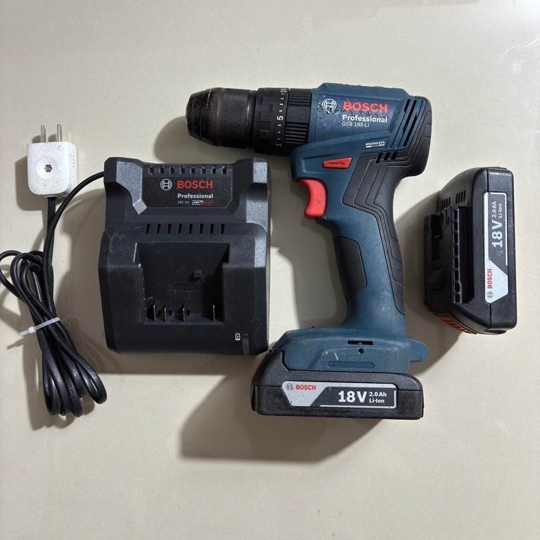 Bor Baterai Bosch GSB 185-Li second