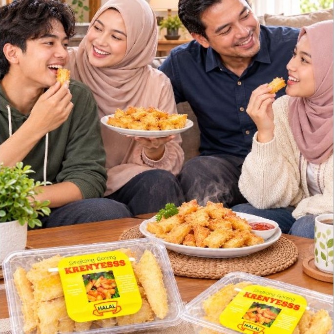 Singkong Ketela Goreng Krenyesss (Beku)