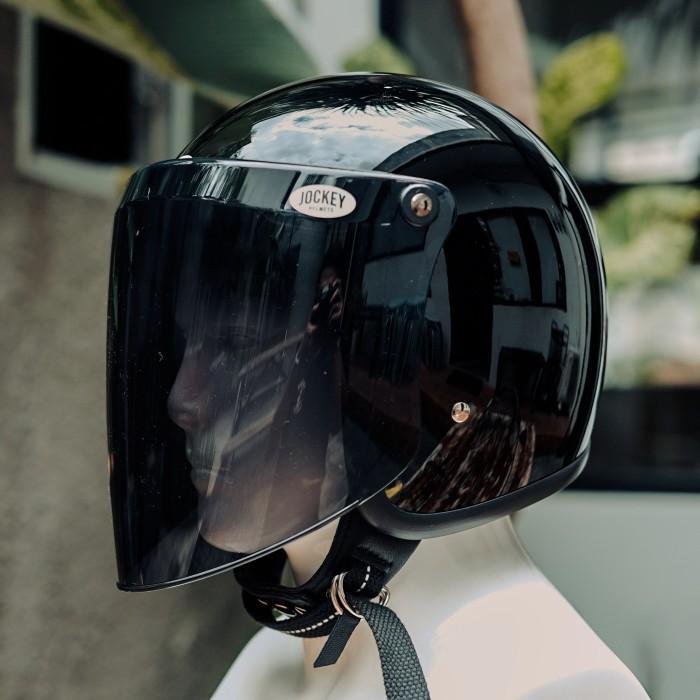 Jockey Helmets | Flat Visor Slim Head Universal Original Dan Terpercaya