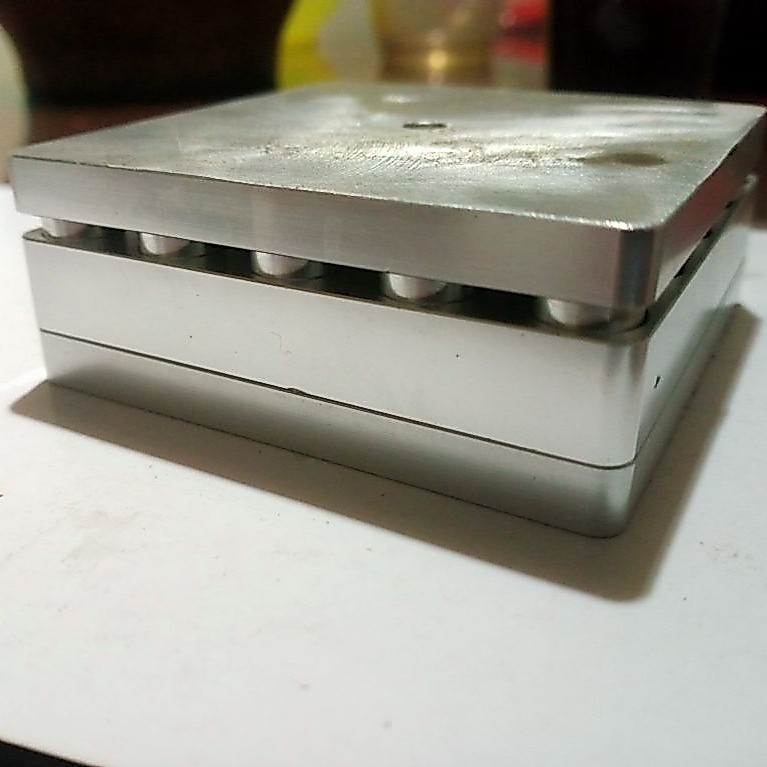 cetakan tablet 25 hole bekas