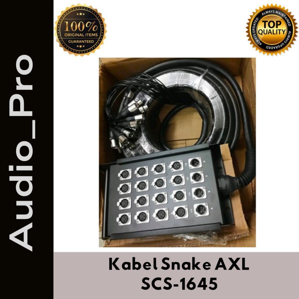 KABEL SNAKE AXL SCS-1645 PANJANG 50METER | Kabel Snake 16 Chanel SCS 1645 AXL Audion Panjang 50M