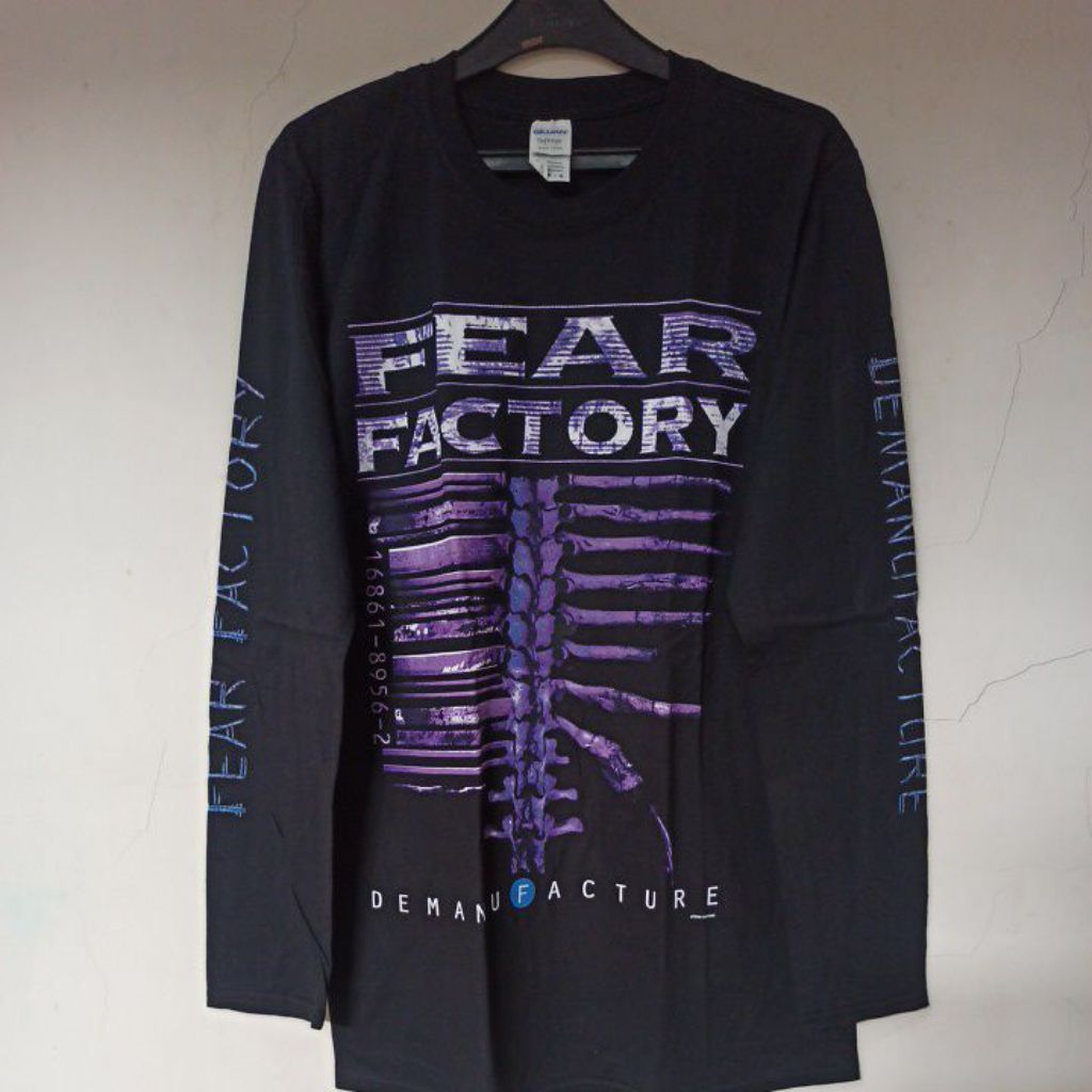 kaos long sleeve FEAR FACTORY demanufacture