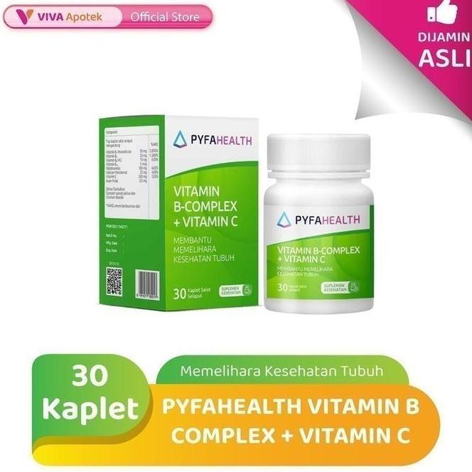 Pyfahealth Vitamin B Complex Vitamin C Memelihara Kesehatan Tubuh