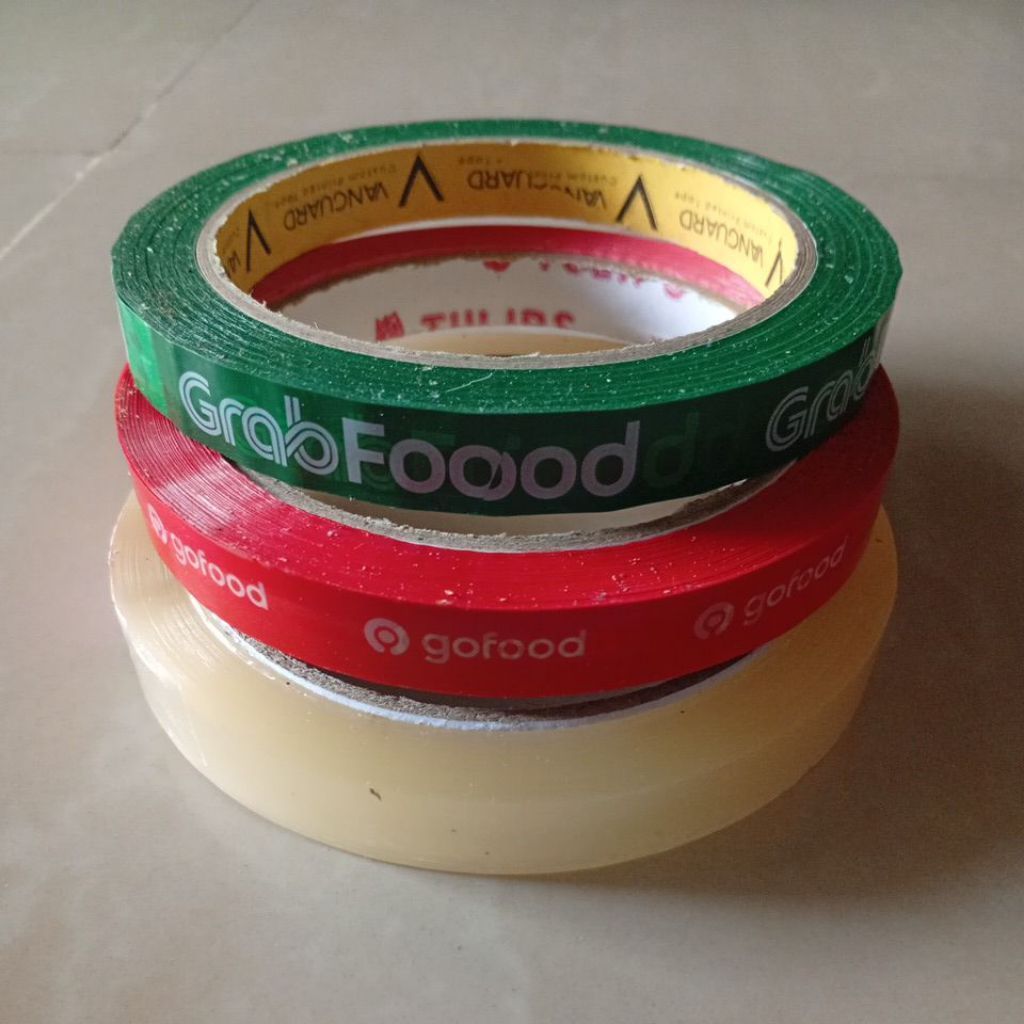 Isolasi Gofood / Grabfood / Bening 12MM 70 YARD