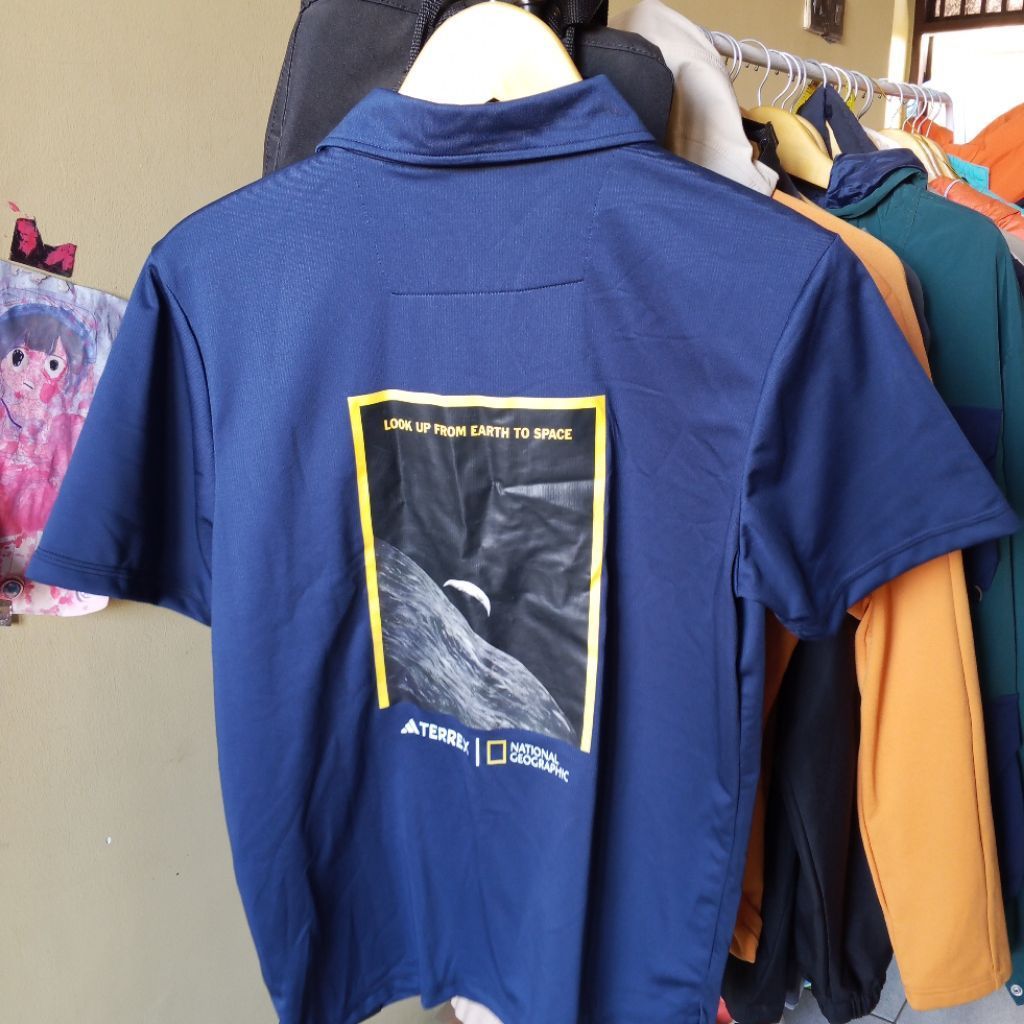 Kaos Adidong TERREX x National Geographic original