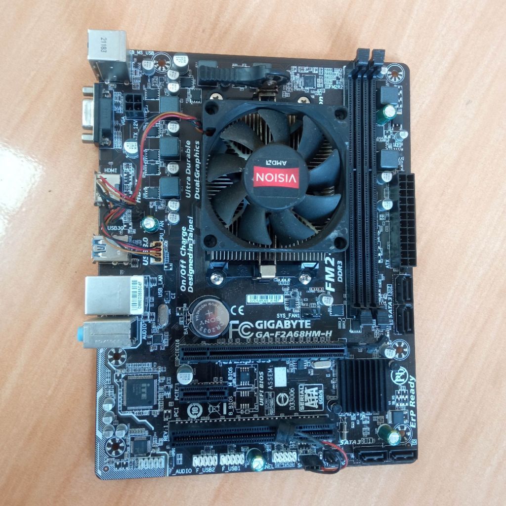 Gigabyte F2A68HM-H + AMD A6-6400K