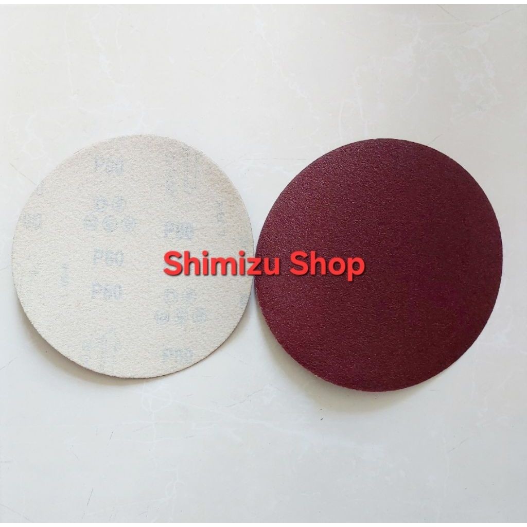 Amplas Bulat 7 inch Amplas Bulat Velcro 7 inch Grit 80