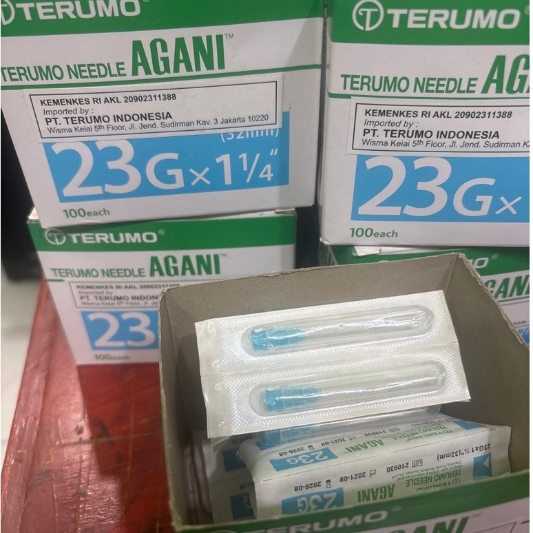 Agani Needle Terumo 23G Box