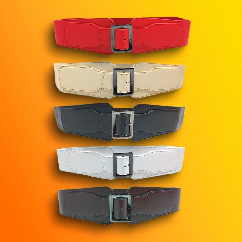 OBI BELT/SABUK KARET OBI/IKAT PINGGANG KARET KEKINIAN/OBI BELT/BELT KOREA/GESPER SYAHRINI/BELT JUMBO