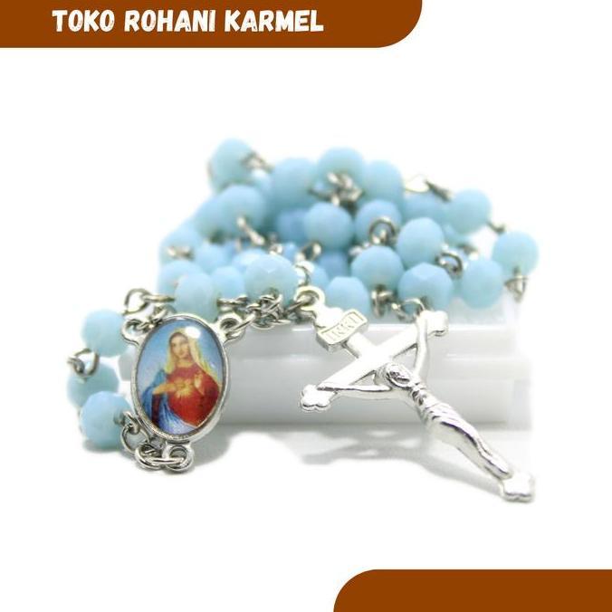 ROSARIO KRISTAL CEKO / ROSARIO EXLUSIF / KALUNG ROSARIO KATOLIK