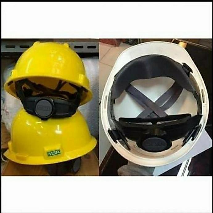 Msa V-Gard Fastrack Original, Helm Safety Msa, Msa V-Gard, Helm Proyek, Safety Helmet, Helm