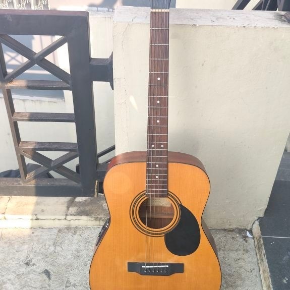 Gitar Akustik Elektrik Cort AF510EOP Original