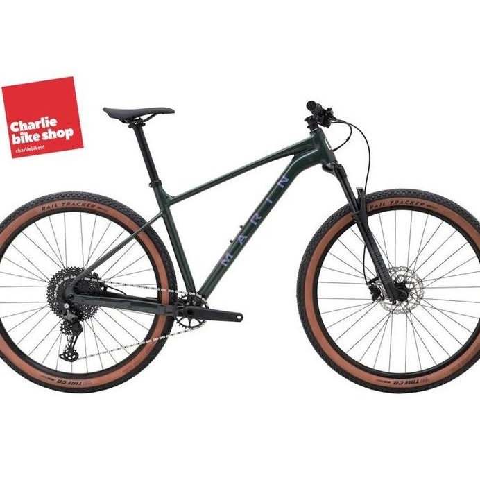 Fullbike Team Marin 1 MTB 29inch Solid Green - Sepeda Gunung
