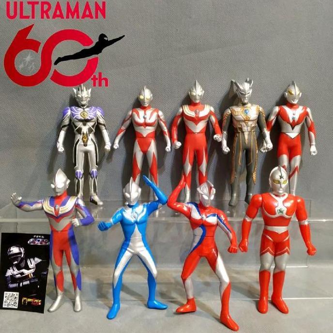 UHS Figure Ultraman series Ultraman Tiga Cosmos Jonias Neos Ultraman Legend Zero Original Bandai Jap