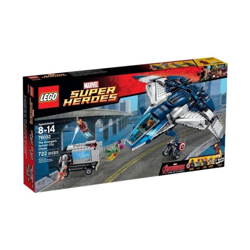 LEGO 76032 Marvel Super Heroes The Avengers Quinjet City Chase