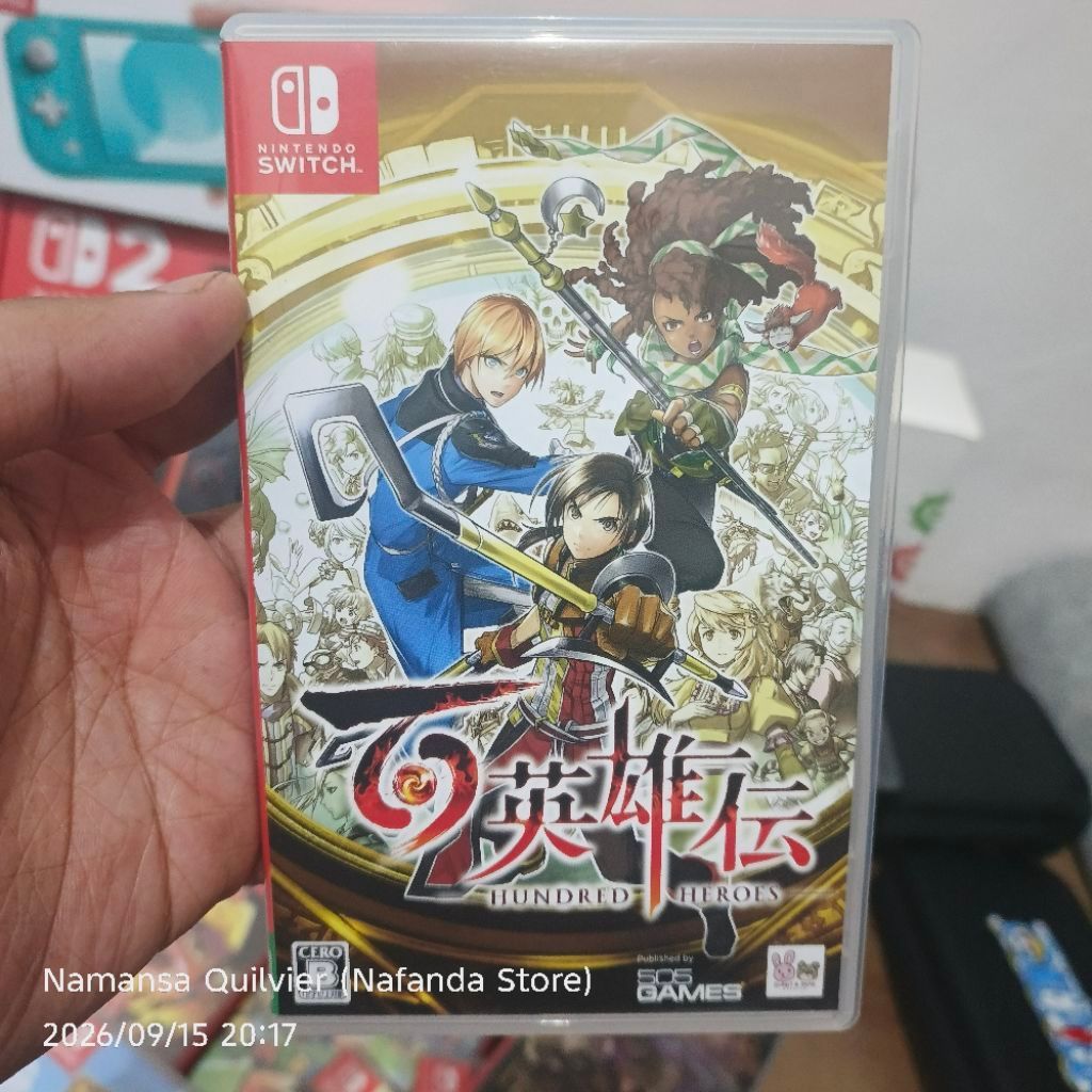 Kaset Eiyuden Chronicle Nintendo Switch [SECOND]