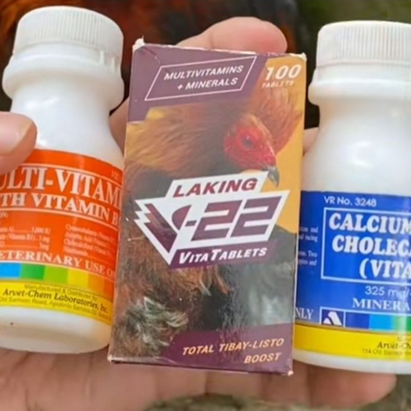 Calcium ayam Multivitamin Ayam Dan V-22 Ayam