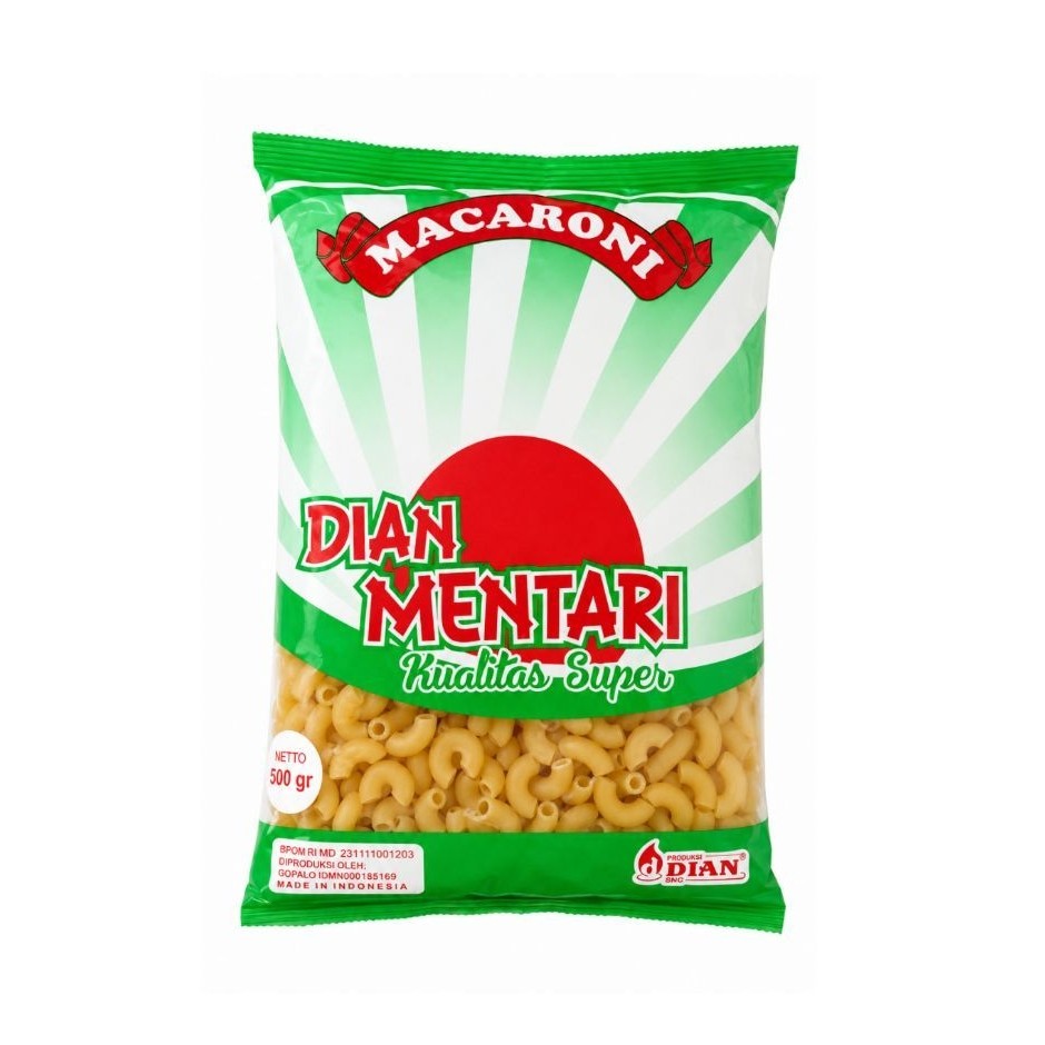 Makaroni Goreng Macaroni Dian Mentari 500gr