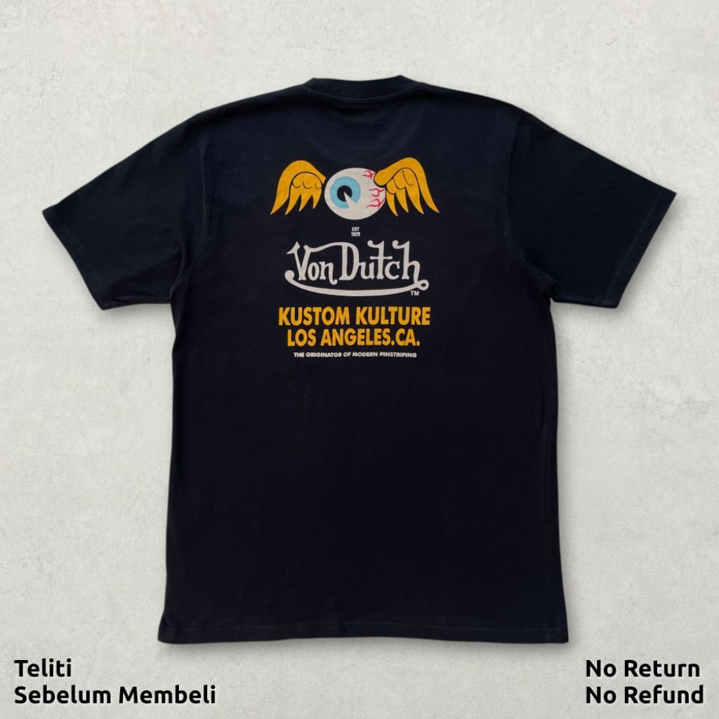 T-shirt Von Dutch Black