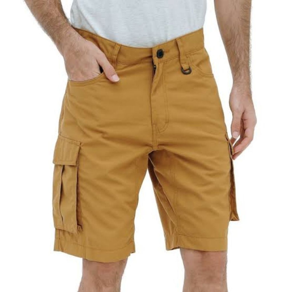 Celana Eiger Groot Steel Shorts Cargo Brown Original 33