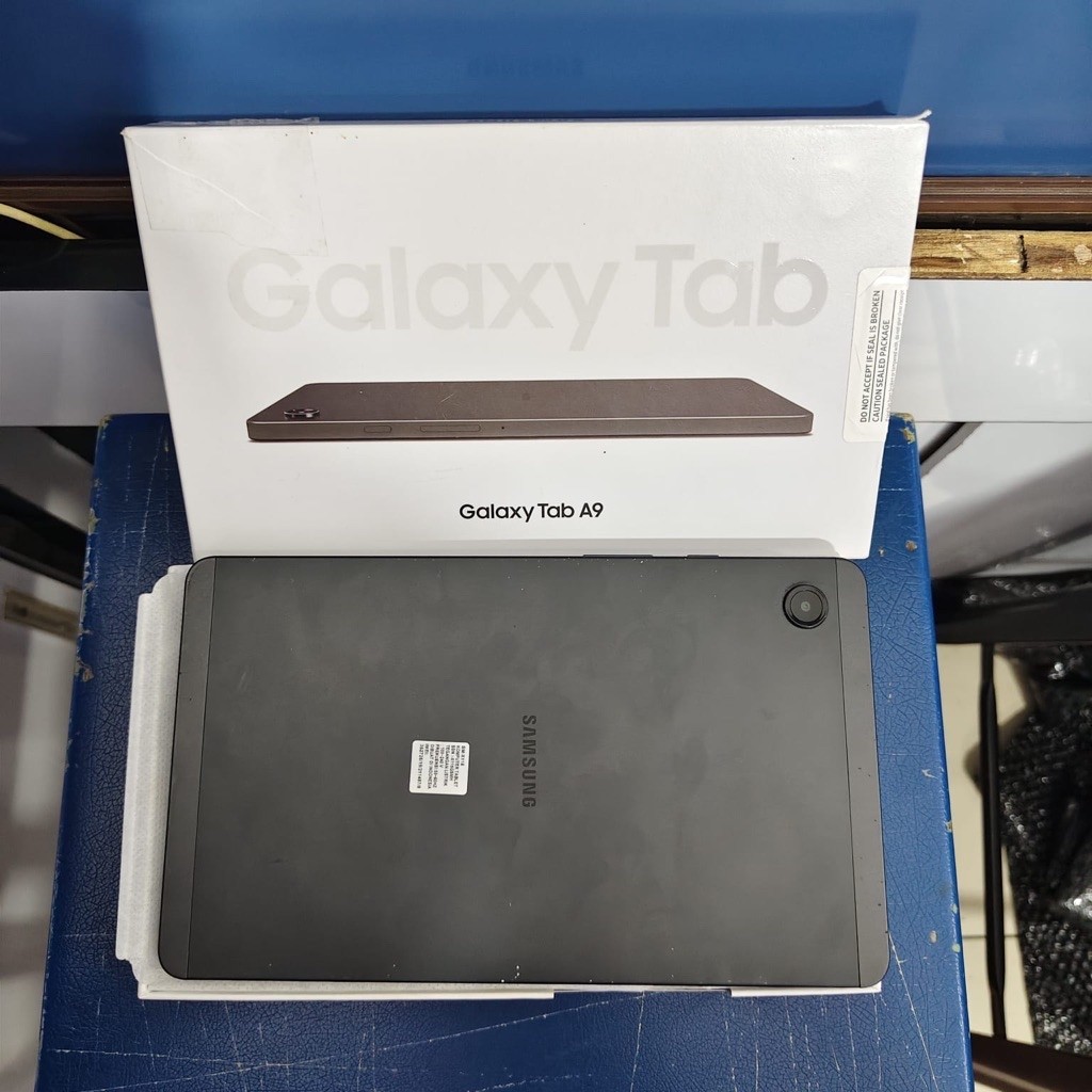 Samsung tab a9 ram 4/64 lte second fullset original termurah