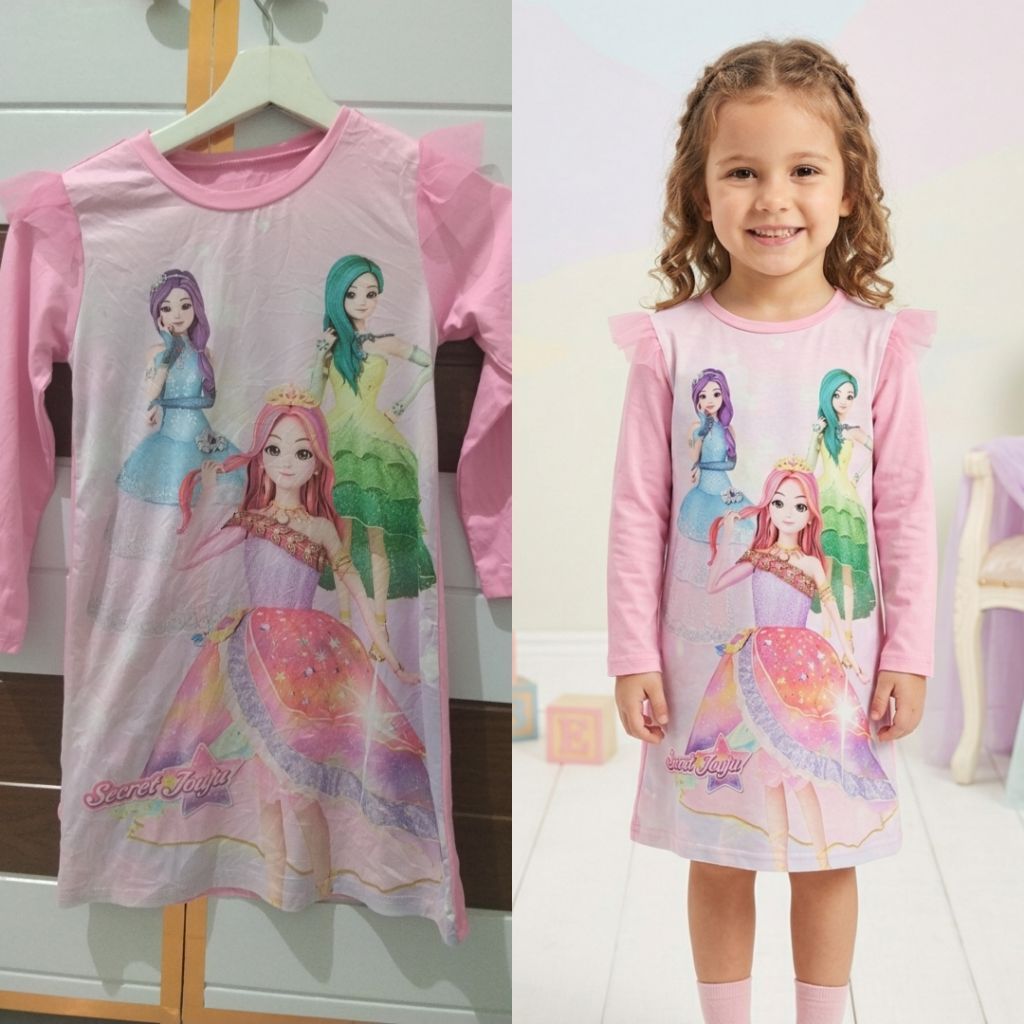 DRESS ANAK PREMIUM SECRET JOUJU (PRELOVED