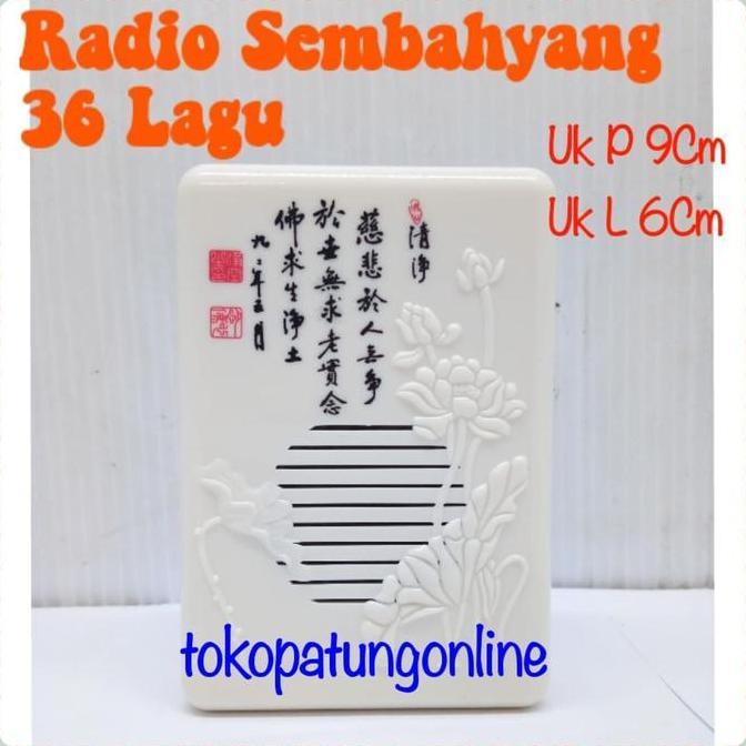 Radio Pemutar Lagu Sembahyang Buddha 36 Lagu