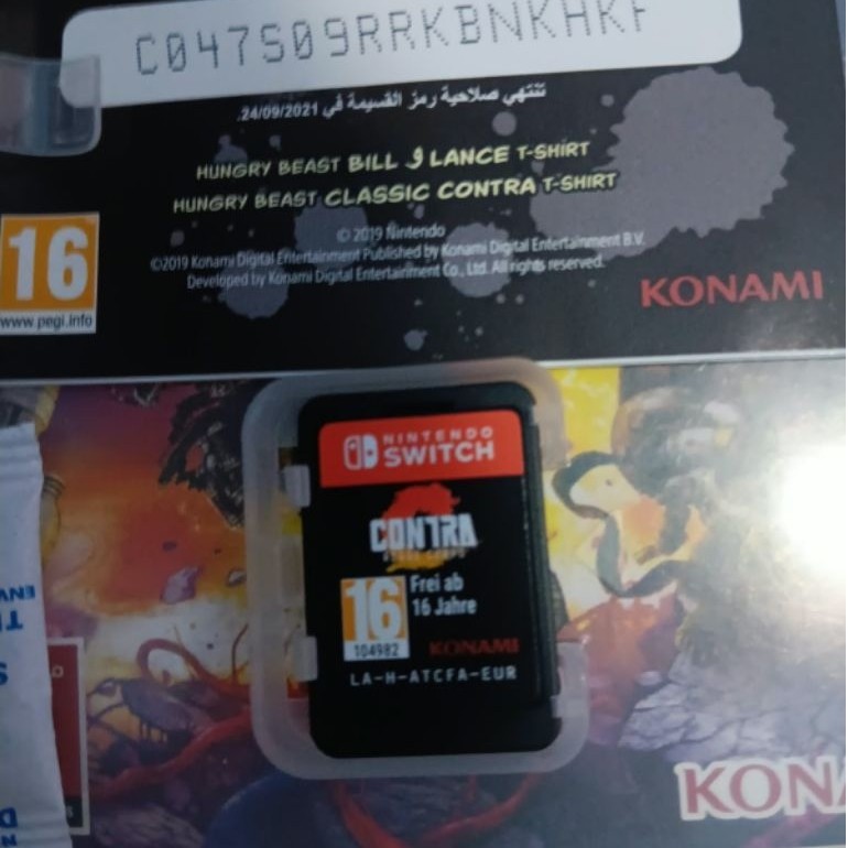 kaset contra nintendo switch
