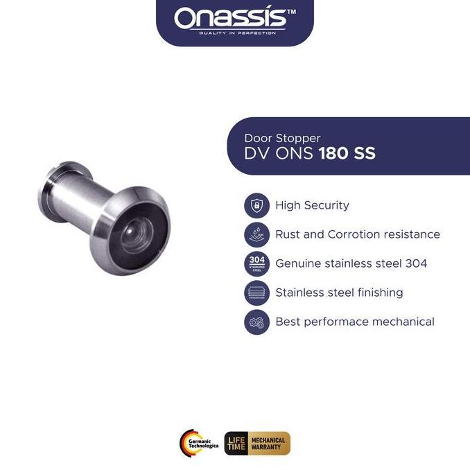 Door Viewer Onassis 180 Stainless Steel SUS 304