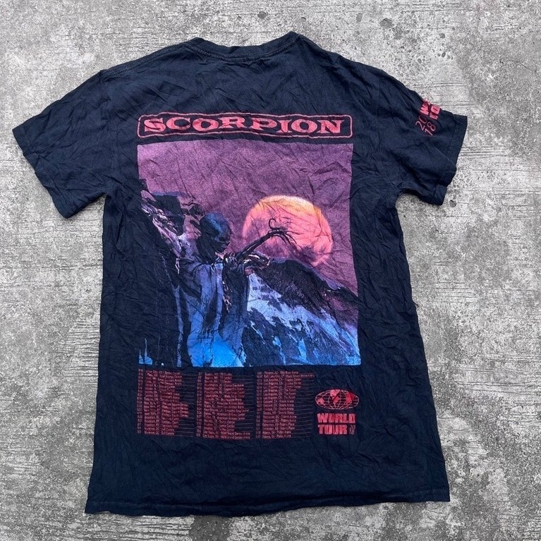 kaos band drake scorpion world tour 2018 original second