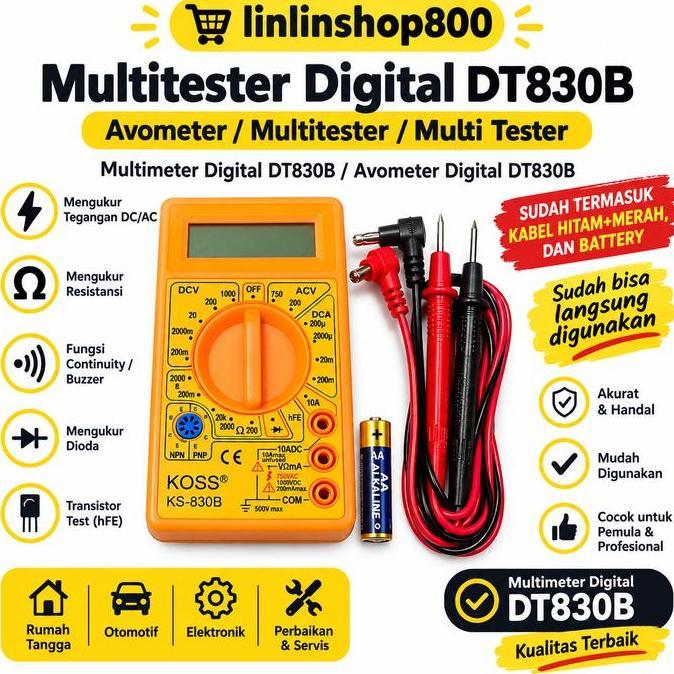 Multimeter Digital Multitester ~ Avometer / Multitester
