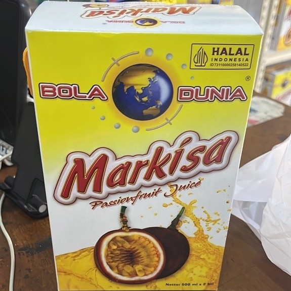 Jus Markisa Bola Dunia Markisa 500 ml Halal Indonesia