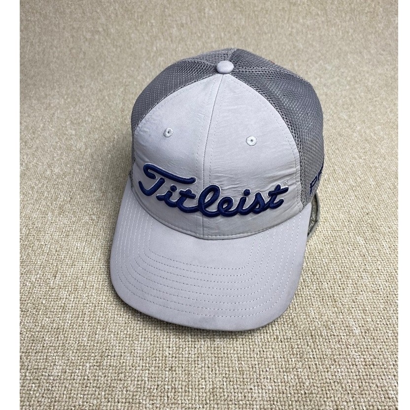 Topi titleist golf trucker jaring Grey preloved second
