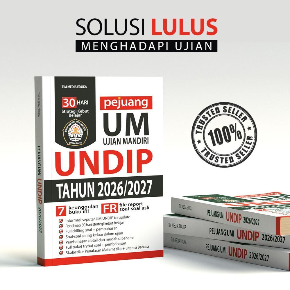 NEW Buku UM ujian mandiri UNDIP 2026 - Soal bahas