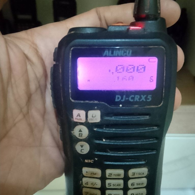 HT ALINCO DJ CRX-5 HIDUP MiNUS baca deskripsi