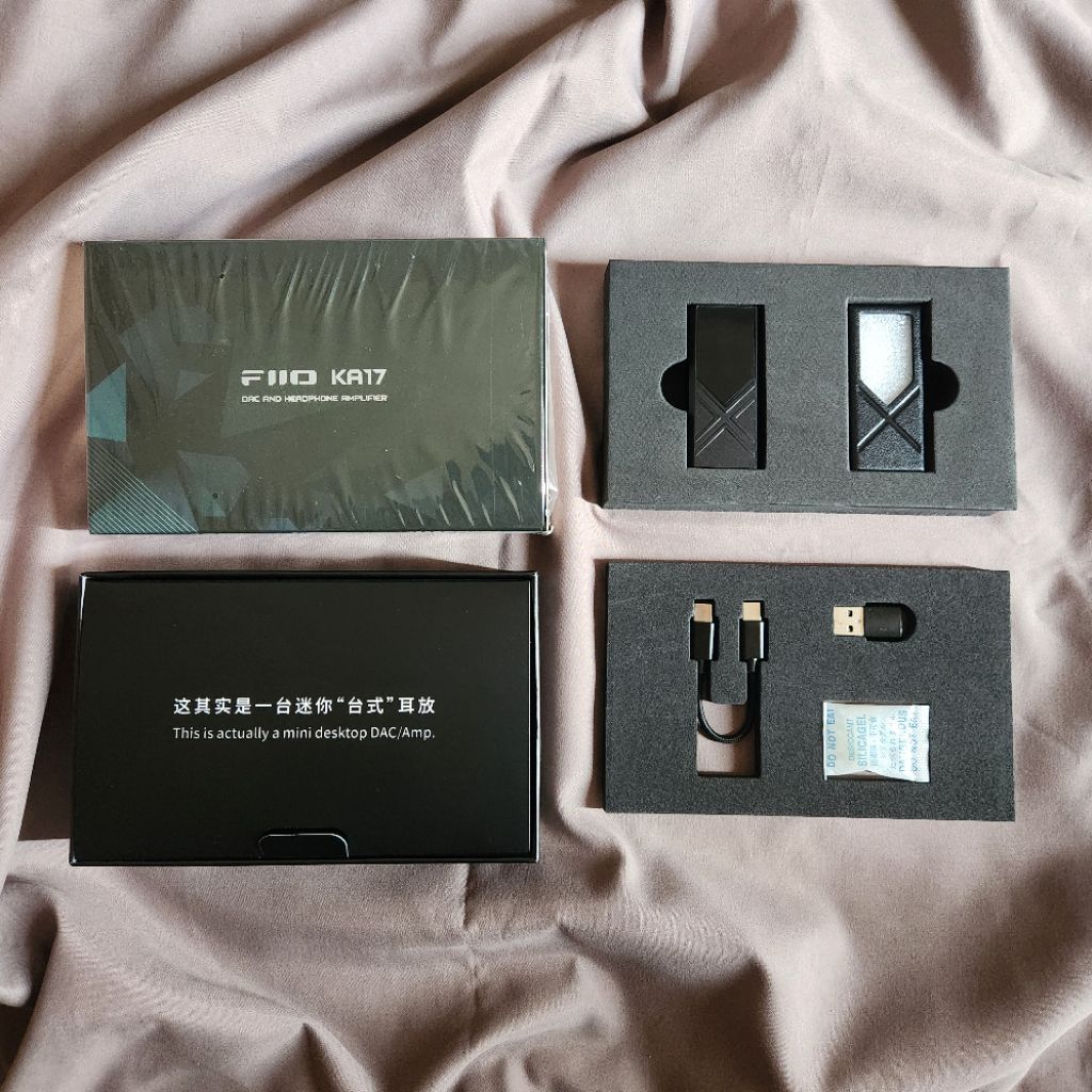 Dongle Fiio KA17 DAC AMP Audio Portable Like New