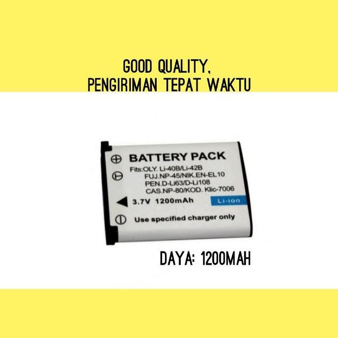 Baterai Kamera Casi0o NP-80 NP-82 NP 80 82 -  Batre Battery Camera