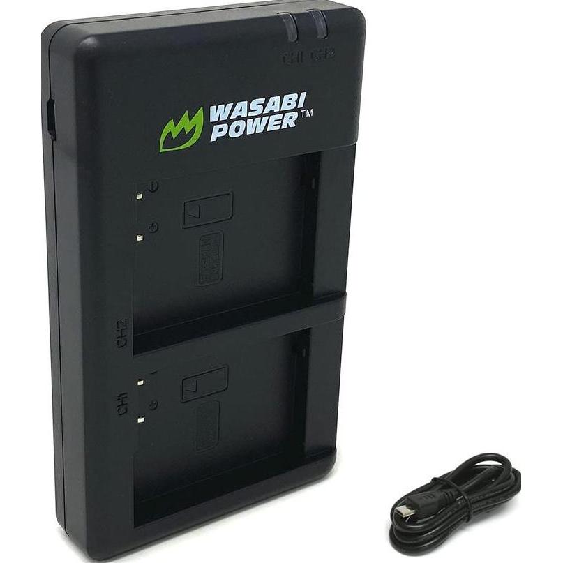 Wasabi Power Charger Battery for Sony NP-FH40 NP-FH50 NP-FH60 NP-FH70 NP-FH100 NPFH40 NPFH50 NPFH60 