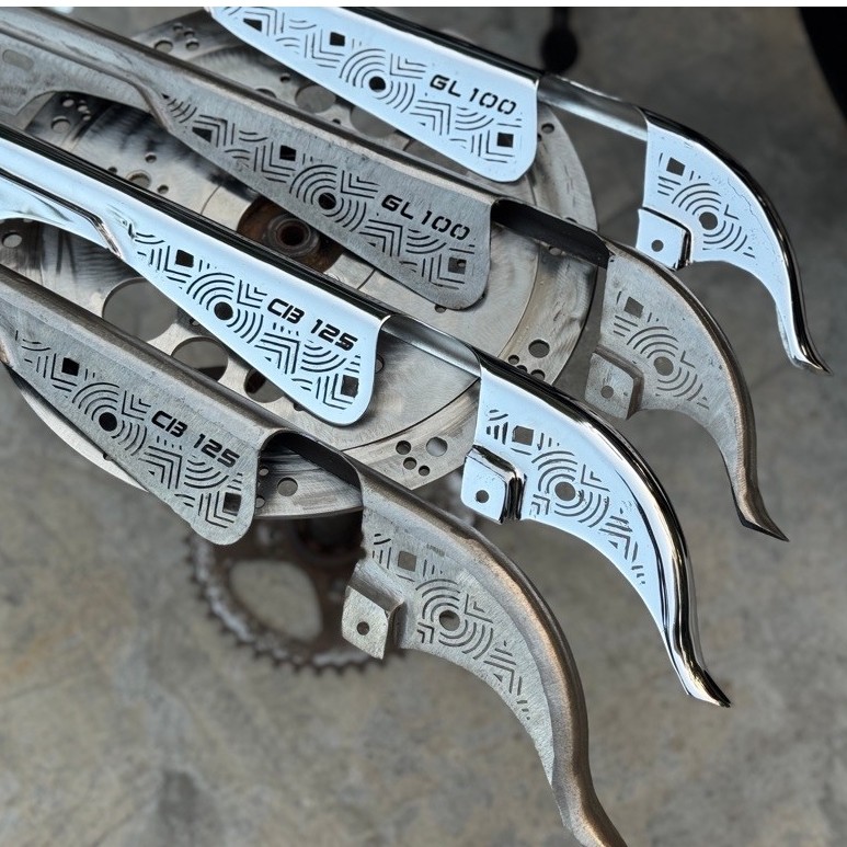 Tutup Rantai Rante Katengkas Rantai cb custom handmade pnp CB GL100 arem kaze w175 pnp cb gl100 kate