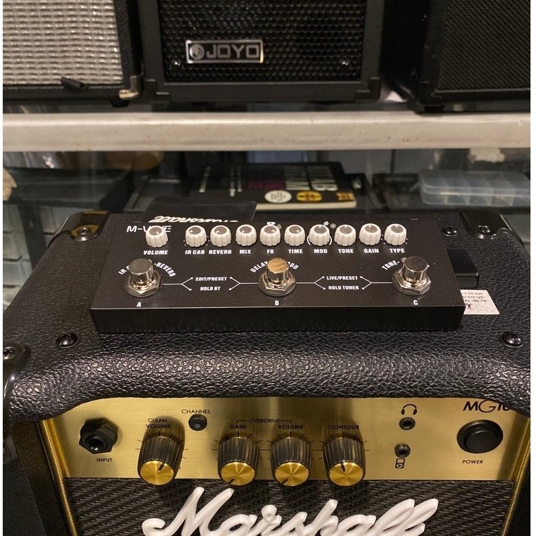 Efek Gitar elektrik M-Vave Cuvave Cube baby