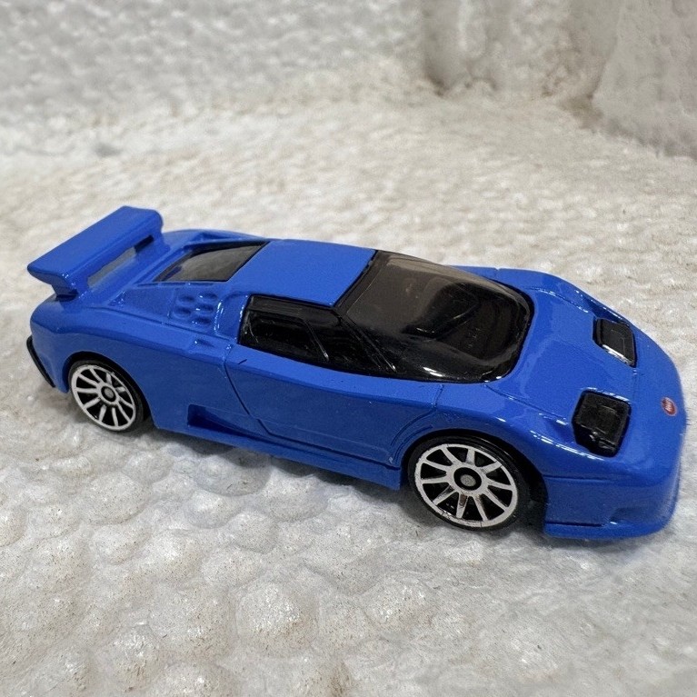 Hot Wheels '94 Bugatti EB110 SS Blue Loose Mattel Hotwheels