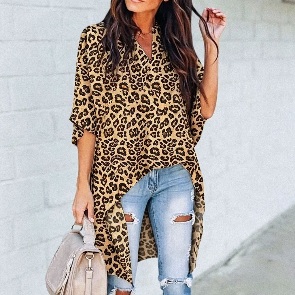 ATASAN BLOUSE WANITA MOTIF LEOPARD TERBARU/ BLOUSE BAHAN KATUN RAYON PREMIUM/ BLOUSE KEKINIAN/ ATASA
