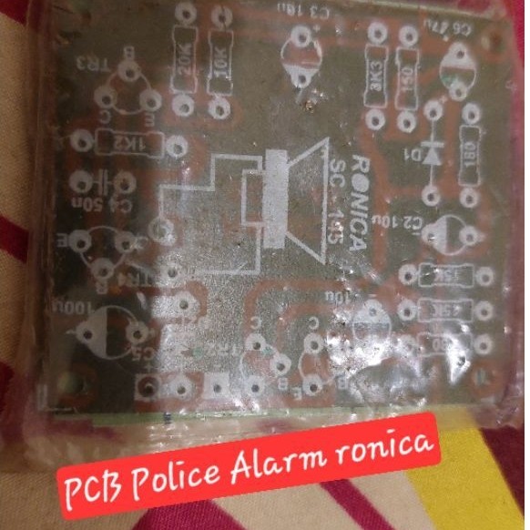 pcb police alarm ronica langka kenangan