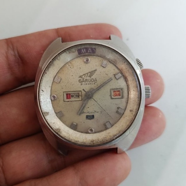 jam tangan garuda manual vintage