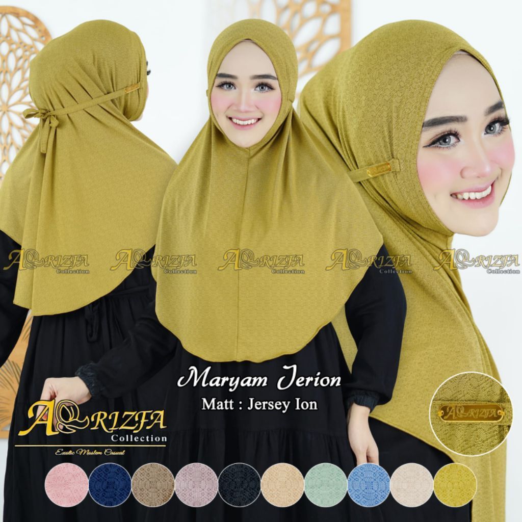 HIJAB ARRIZFA MARYAM ION//HIJAB INSTAN