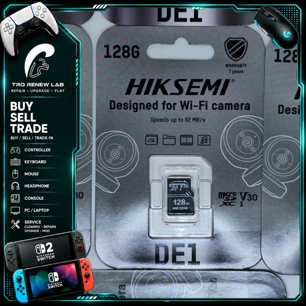 MICROSD MEMORY 32GB 64GB 128GB 256GB 512GB 1TB ORIGINAL SECOND SANDDISK VGEN LEXAR HIKSEMI SAMSUNG